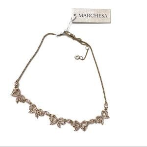 NWT Marchesa bow necklace